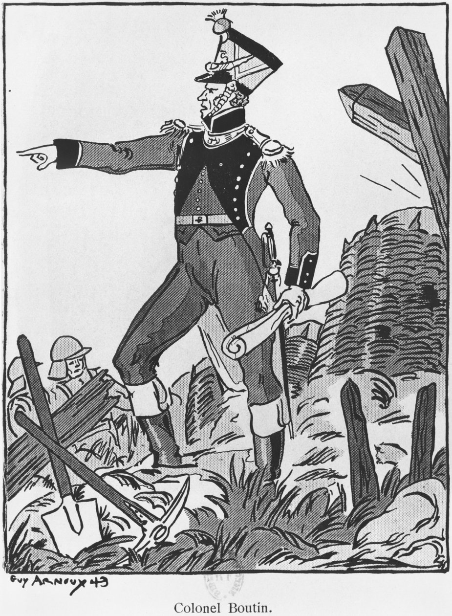 Colonel Boutin, illustration de 