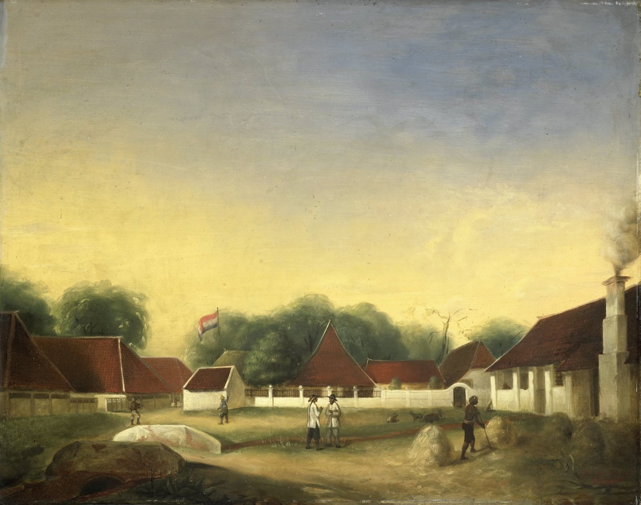 Une usine de sucre (?) à Java - H.Th. Hesselaar
