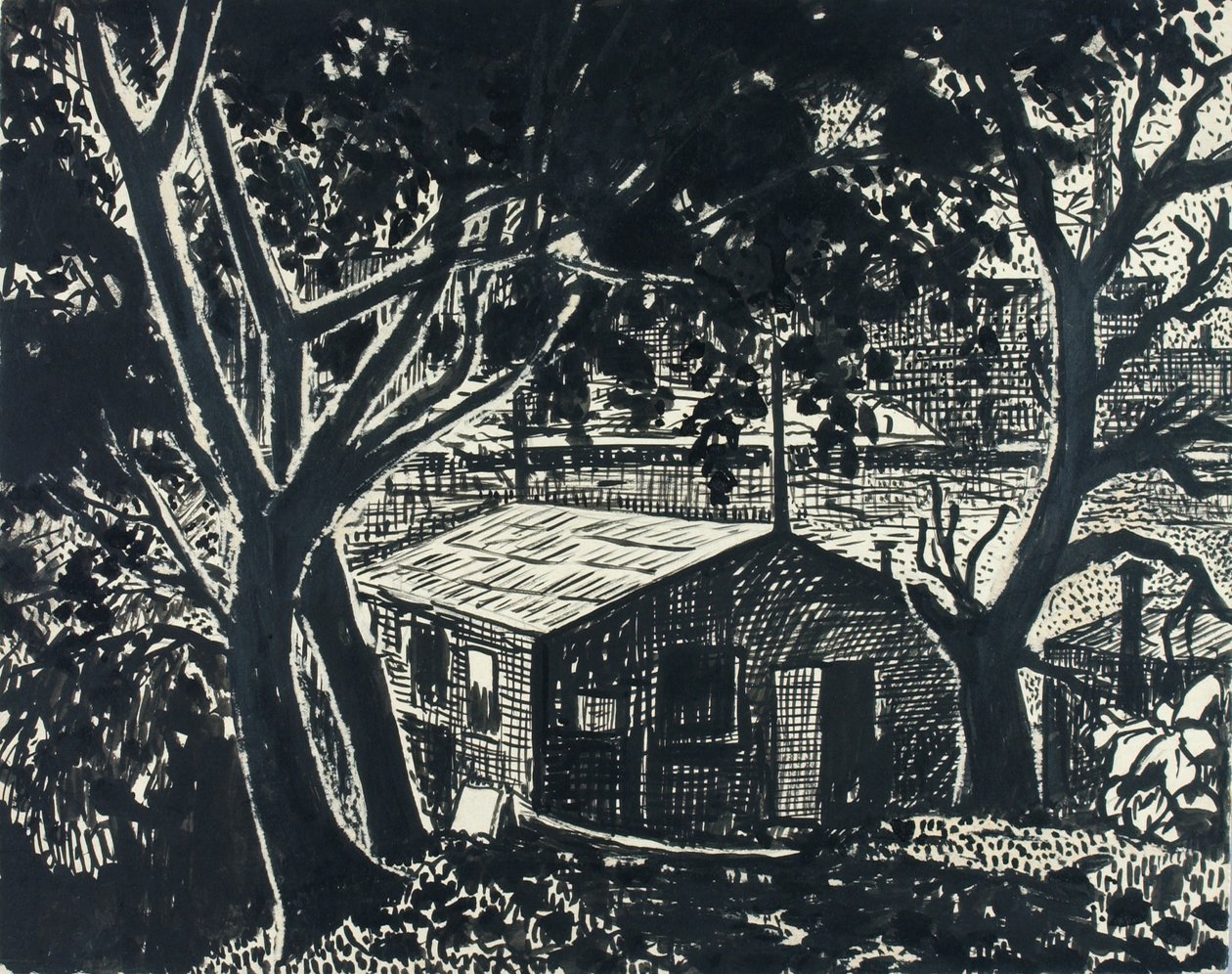 Sans titre (Maison dans les bois) - H. Lyman Sayen