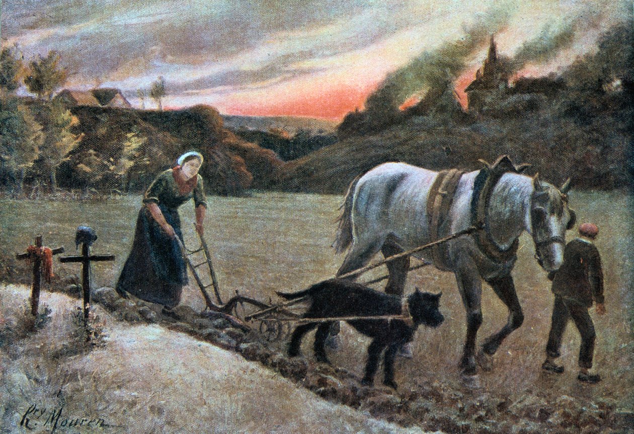La Femme aux Champs, 1915 - H. Mouren
