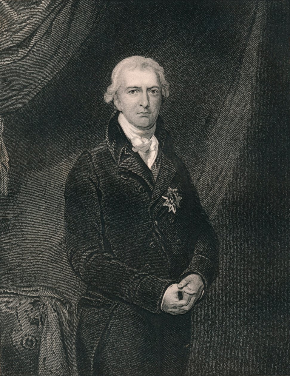 Robert Banks Jenkinson, comte de Liverpool, vers 1820, milieu XIXe siècle - H. Robinson