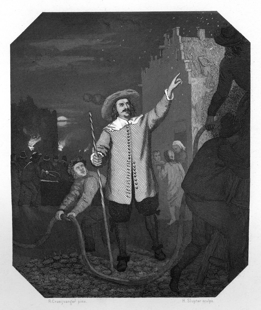 Jan van der Heyden, peintre, dessinateur, graveur et inventeur de l