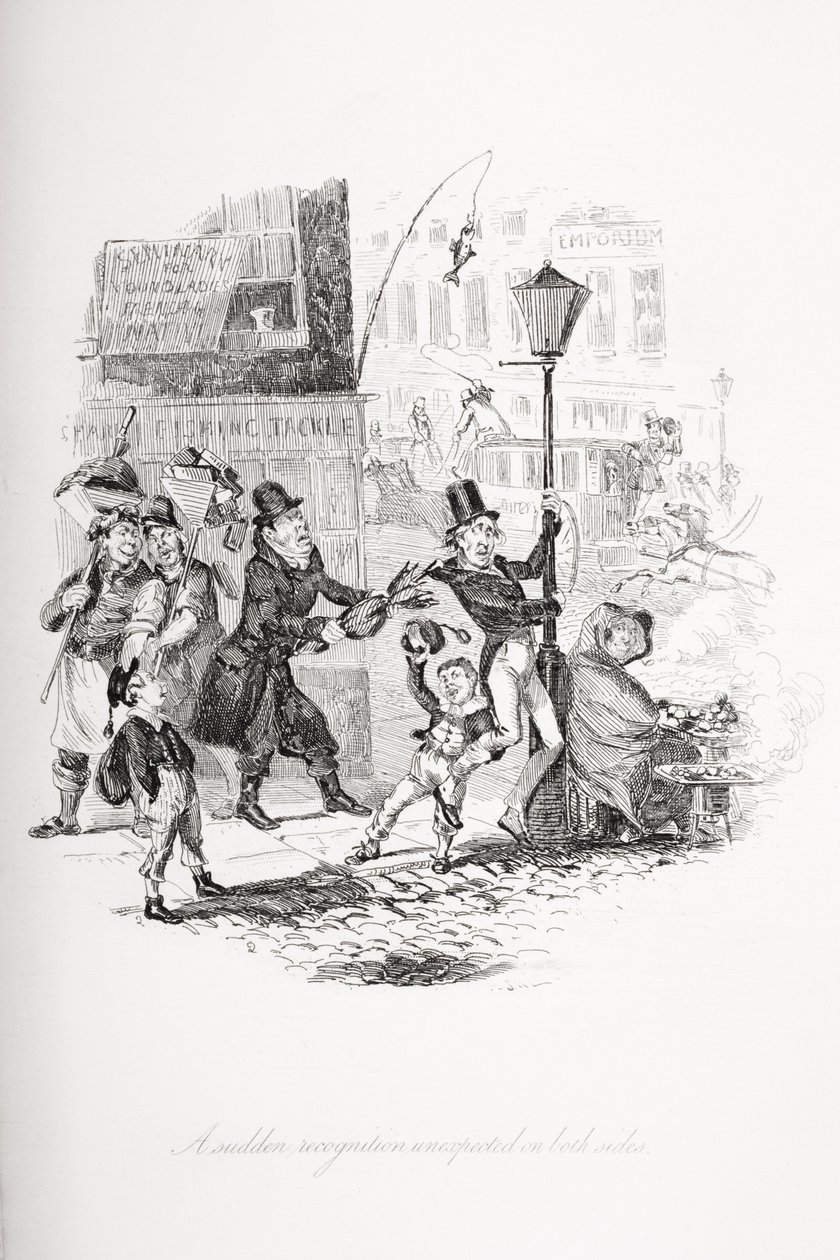 Une reconnaissance soudaine inattendue des deux côtés, illustration de 