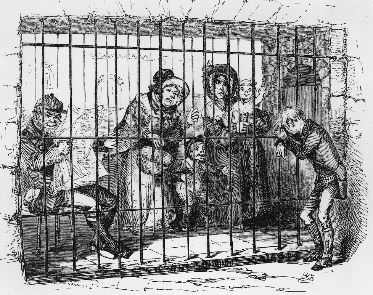 Kit en prison, illustration de 