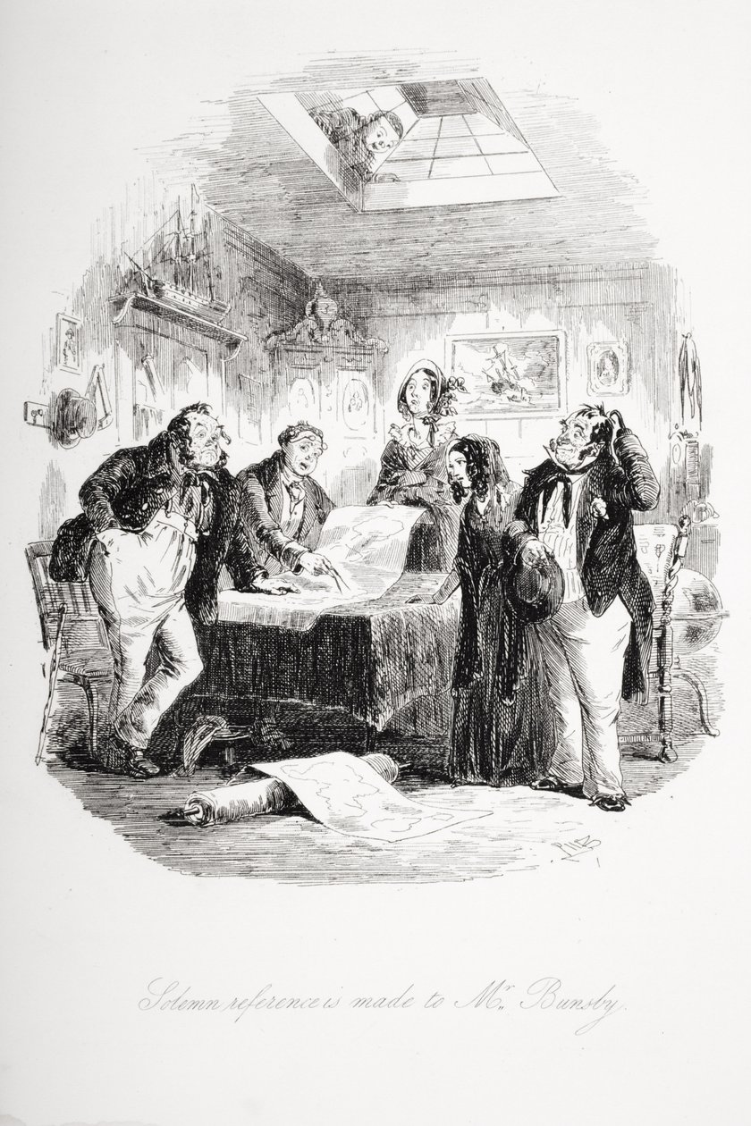 Référence solennelle à M. Bunsby, illustration de 