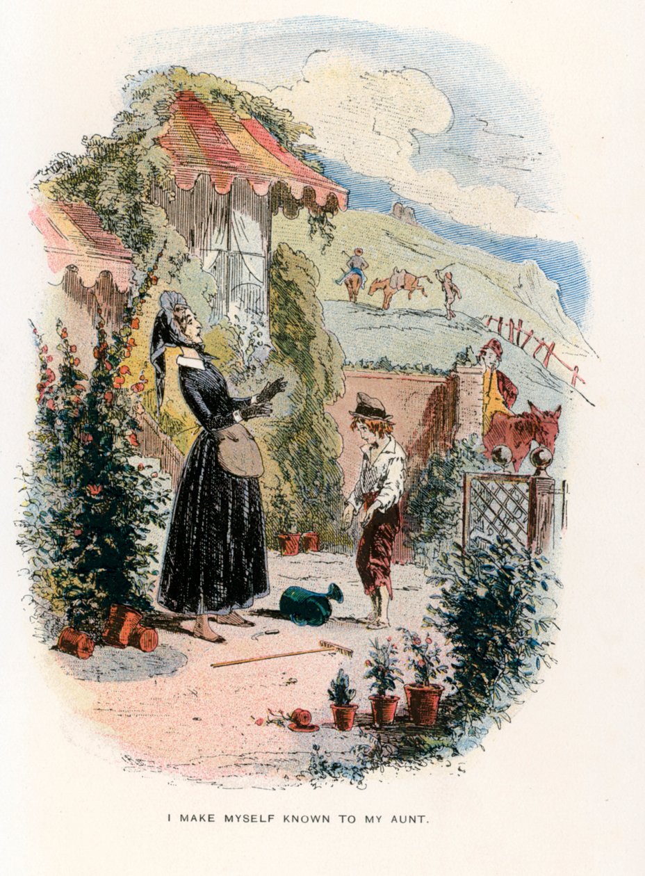 Illustration für David Copperfield von Hablot Knight (1815-92) (after) Browne