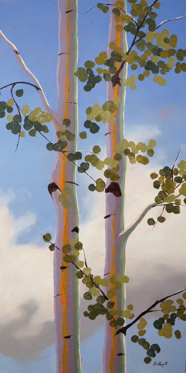 Aloft, vers 2024 (huile sur toile) - Hadley Rampton
