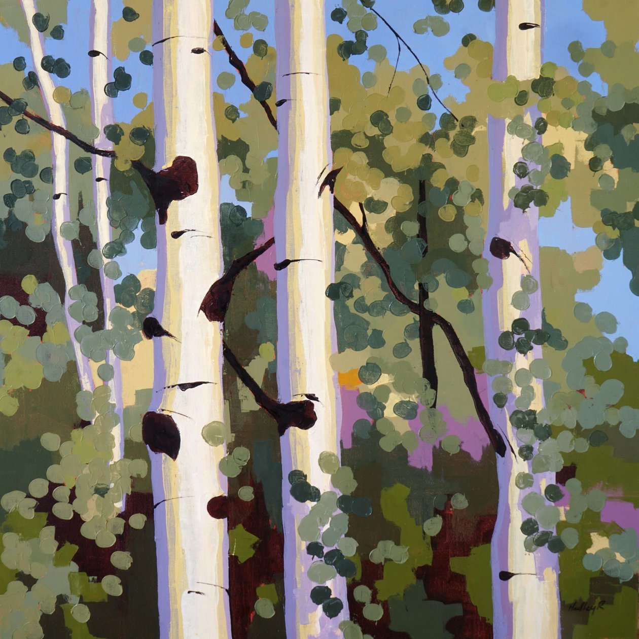 Effeverscence, vers 2024 (huile sur toile) - Hadley Rampton
