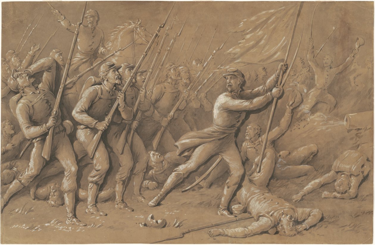Charge de combat - Hammatt Billings
