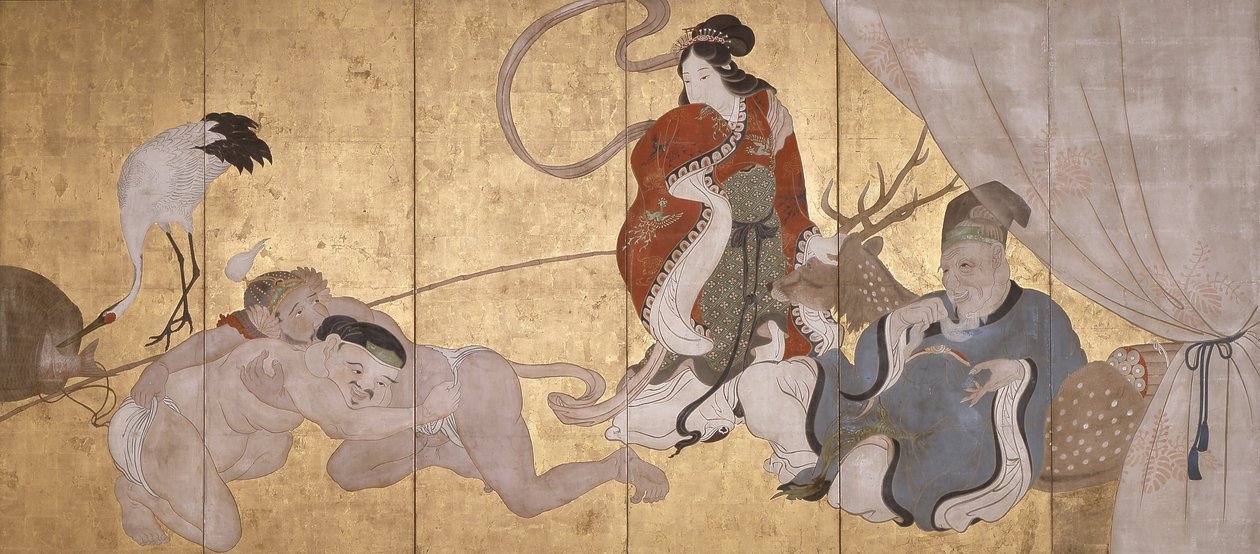 Sept dieux de la bonne fortune - Hanabusa Itcho