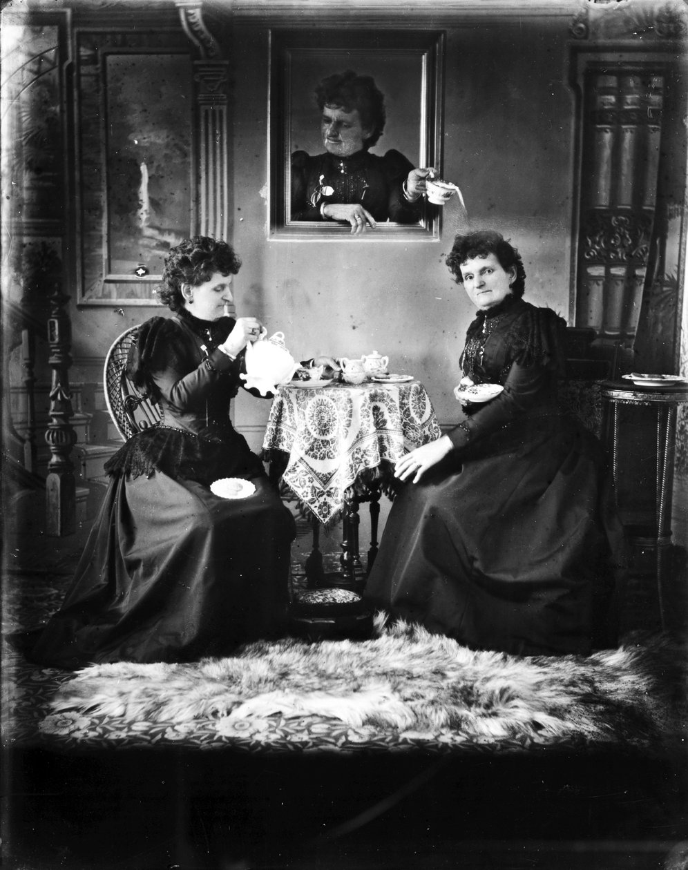 Autoportrait, vers 1893 - Hannah Maynard