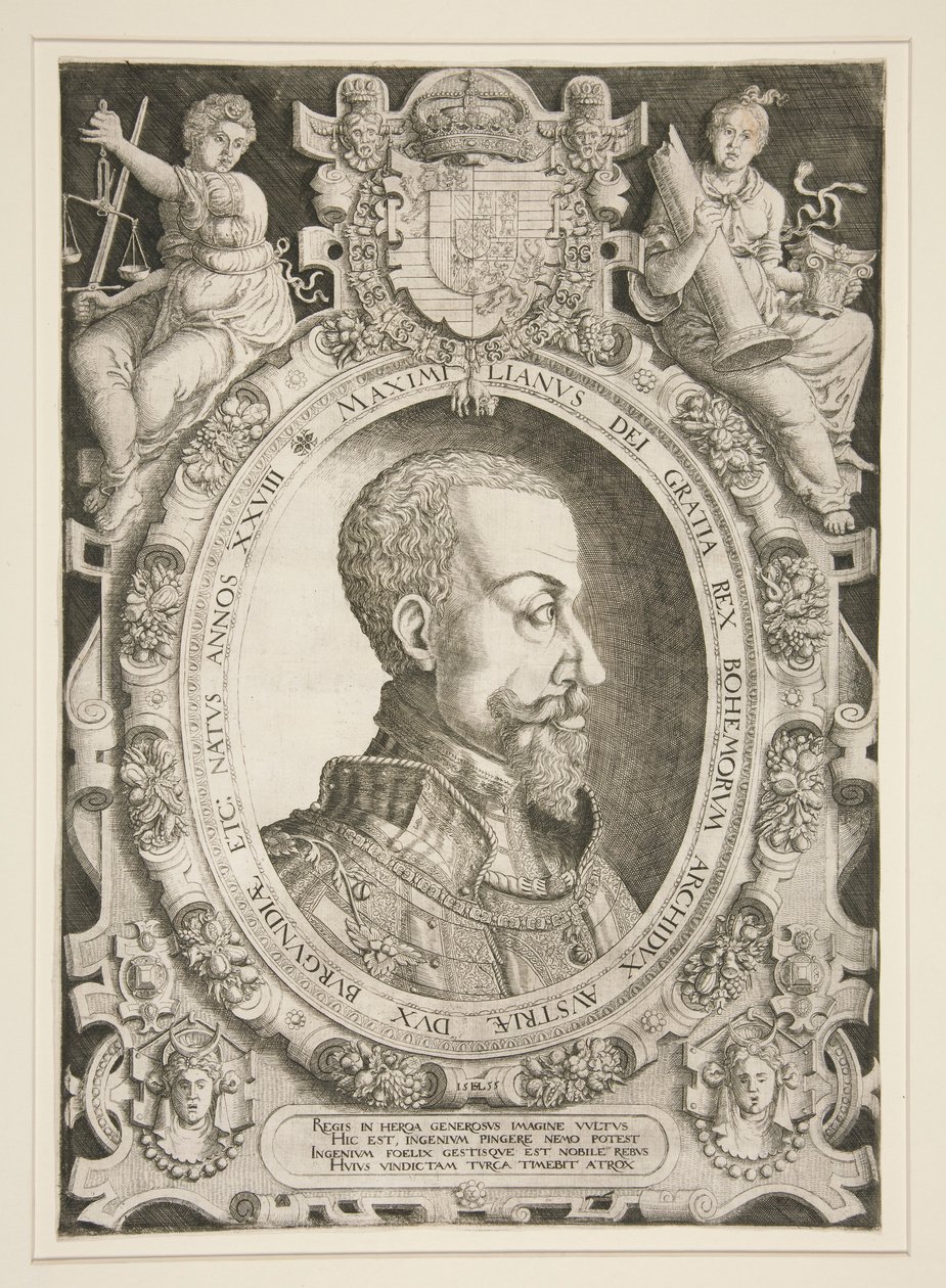 Portrait de Maximilien II (Habsbourg) - Hanns Lautensack