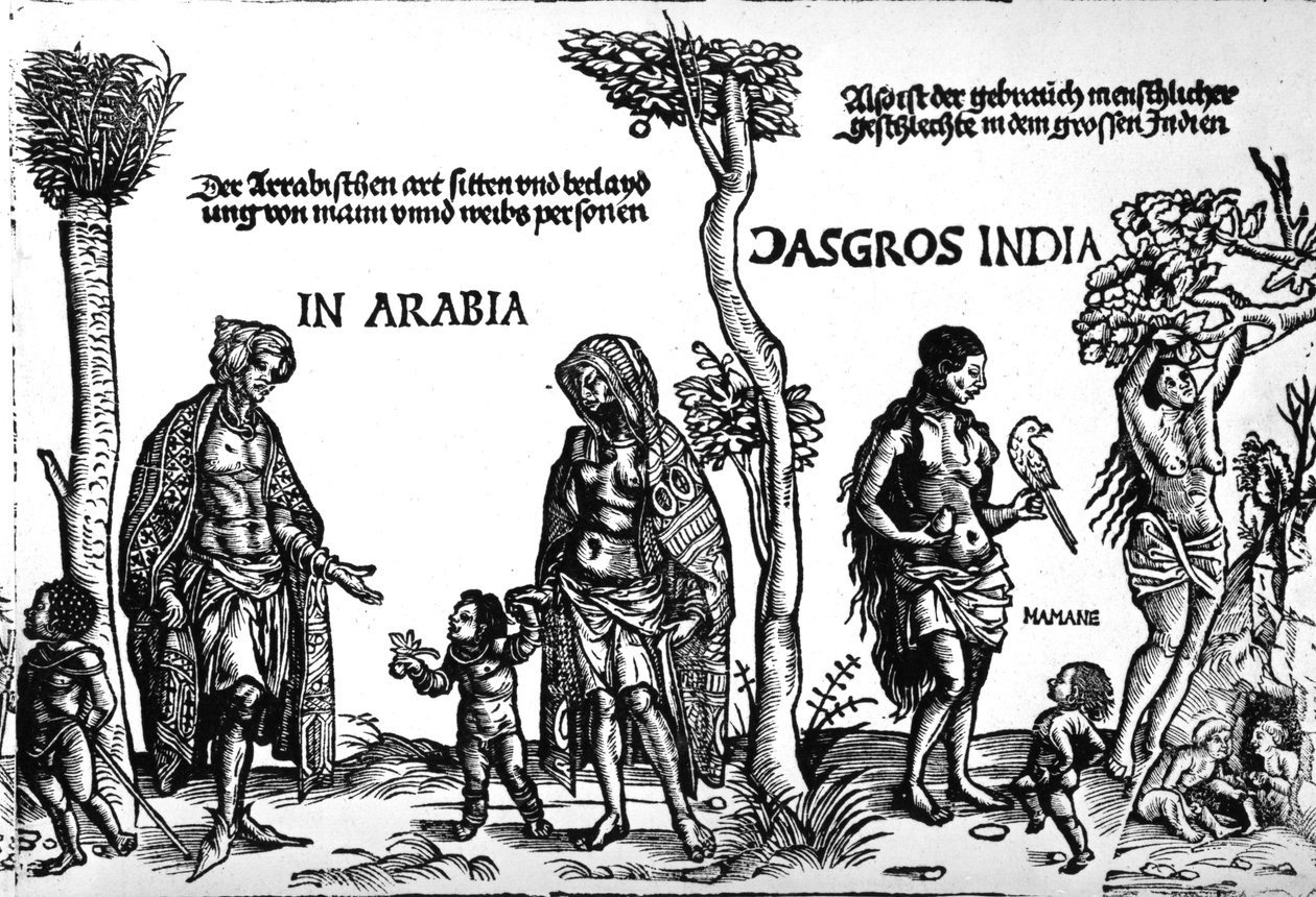Der Kunig von Gutzin, gravure réalisée par George Glockendon, 1511 - Hans Burgkmair