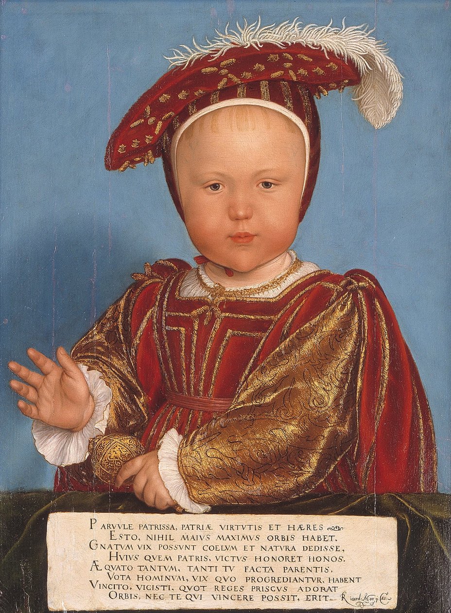 Édouard, prince de Galles, plus tard roi Édouard VI - Hans Holbein der Jüngere