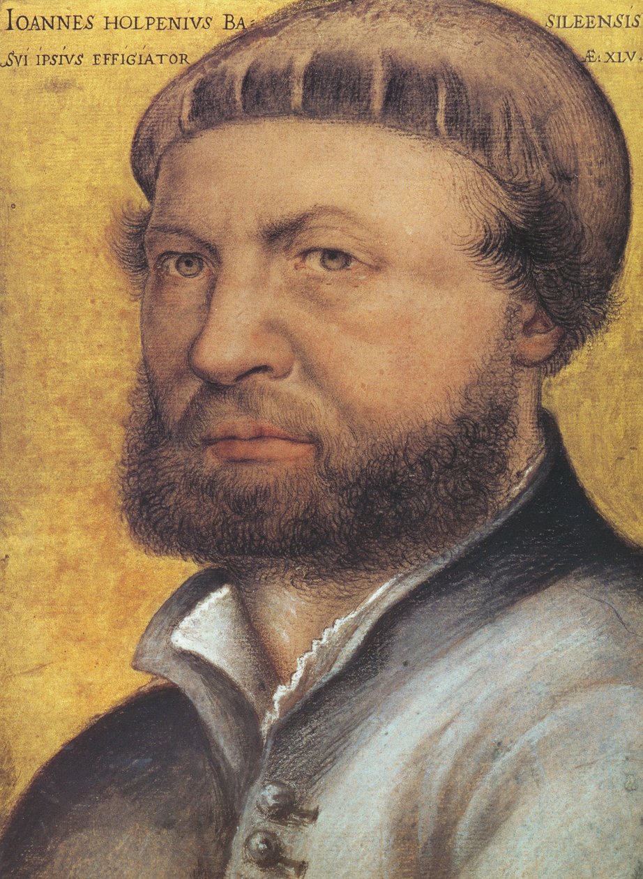 Autoportrait - Hans Holbein der Jüngere