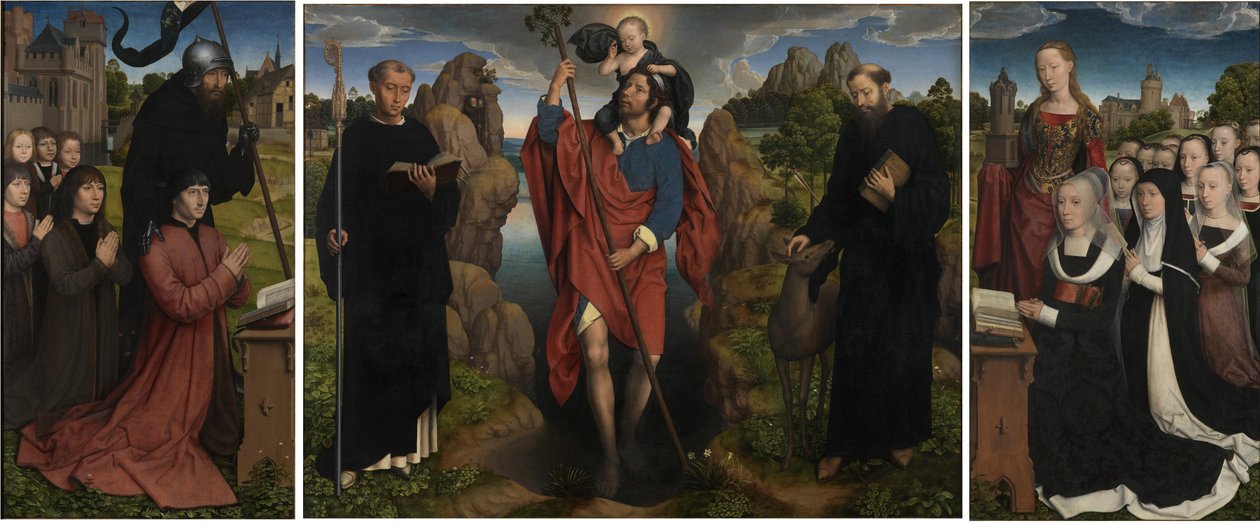 Triptyque de Willem Moreel - Hans Memling