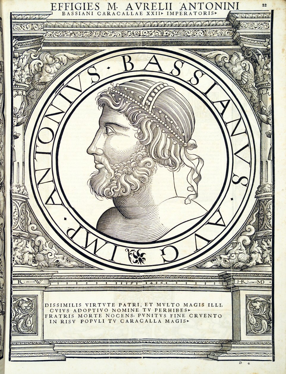 Caracalla (Antonius Bassianus), illustration de 