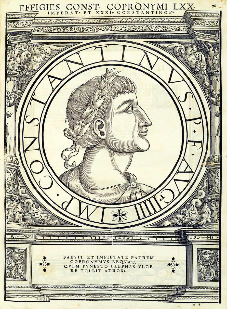 Constantinus Copronymus, illustration de 