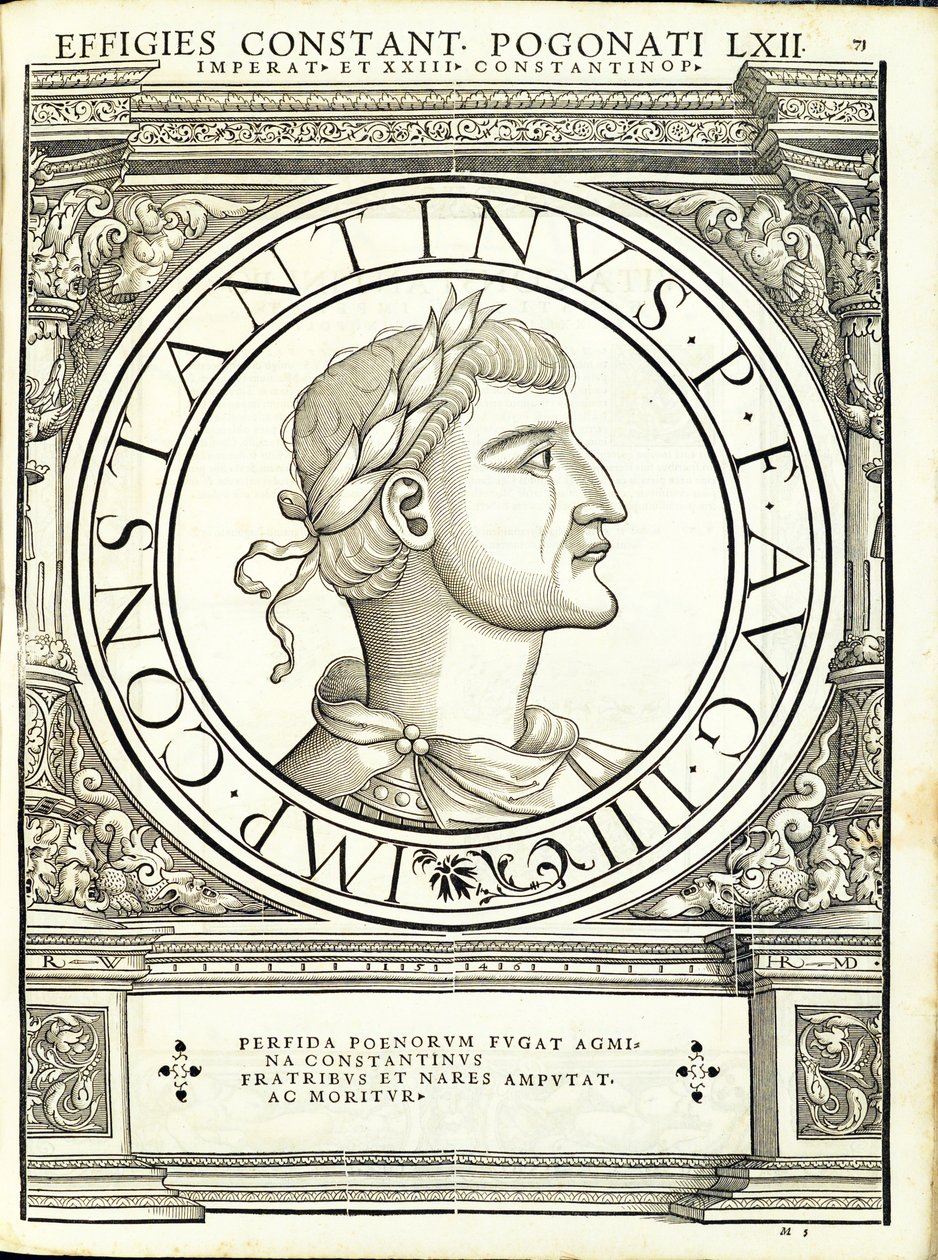 Constantinus Pogonatus, illustration de 