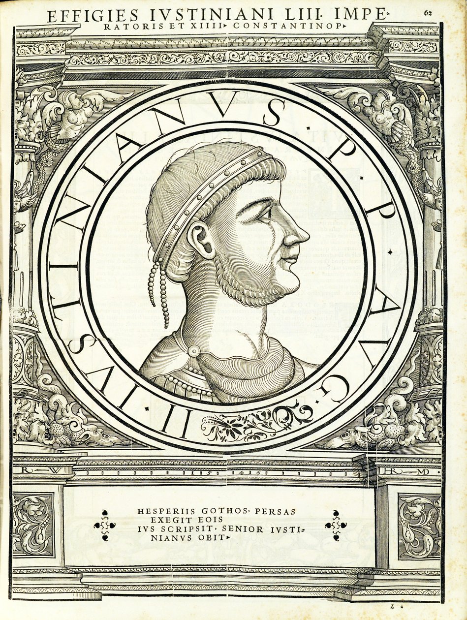 Iustinianus I, illustration de 