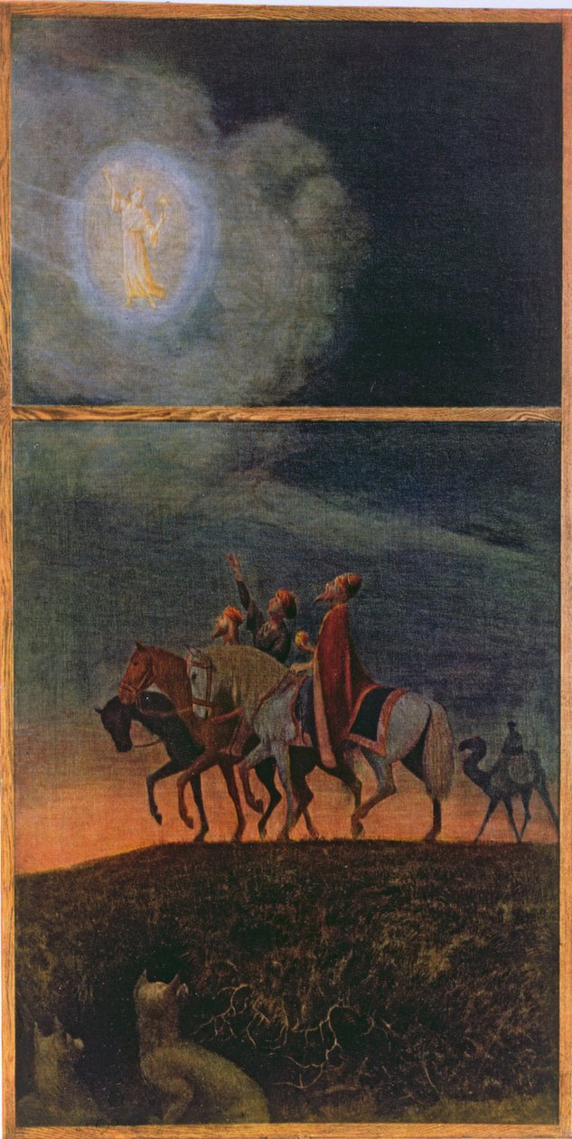 Les trois mages, illustration de 