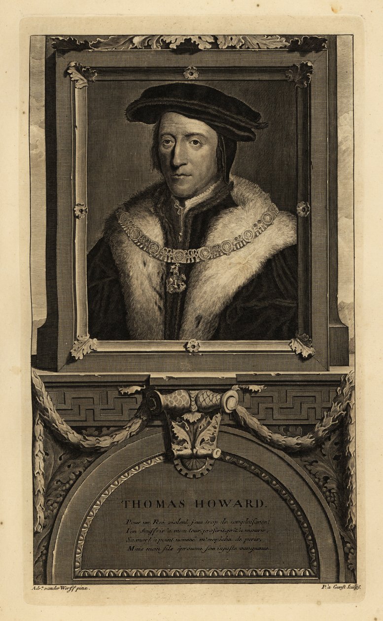 Thomas Howard, 3e Duc de Norfolk (1473-1554) - Hans (after) Holbein the Younger