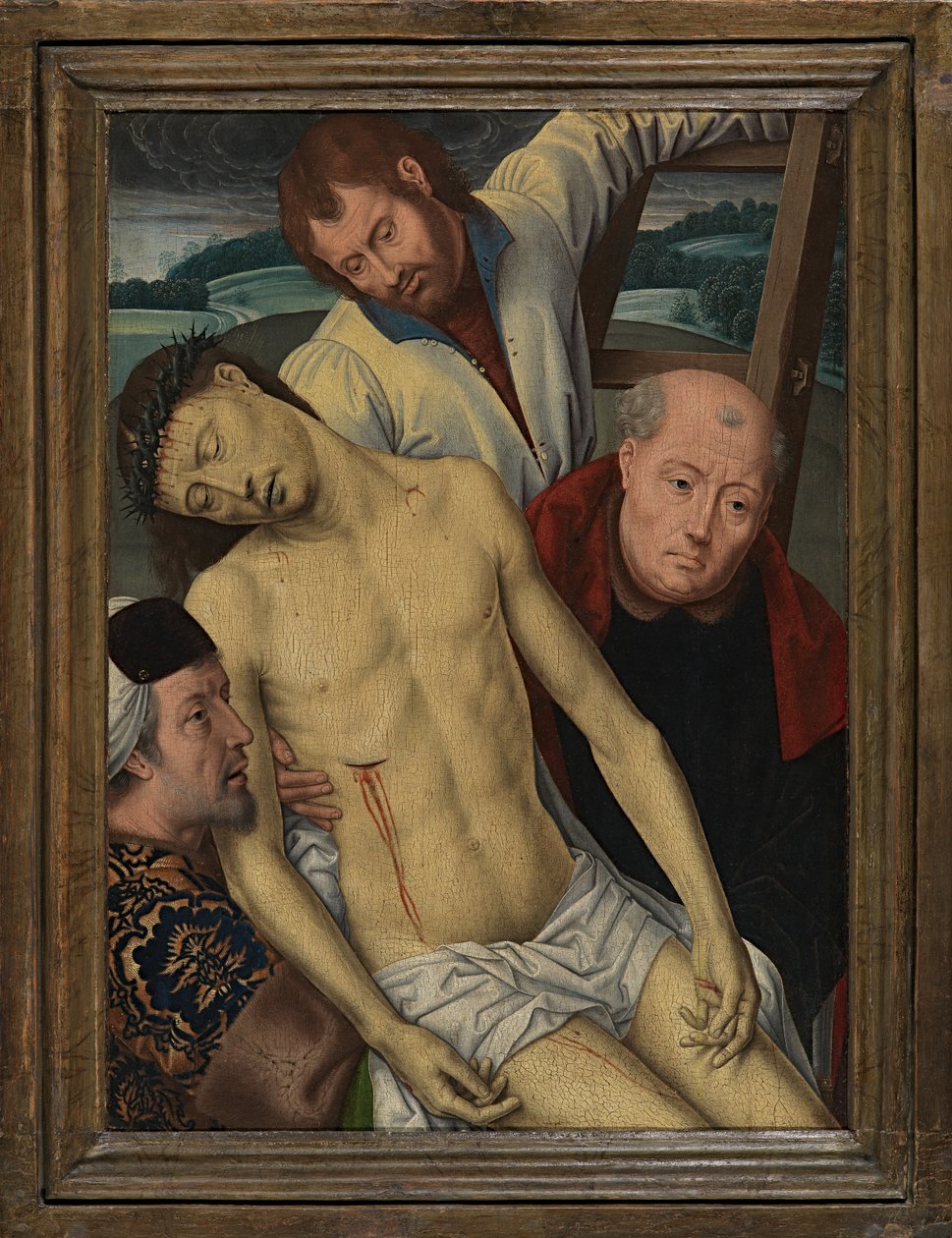 Descente de Croix, c.1491-1519 - Hans (after) Memling