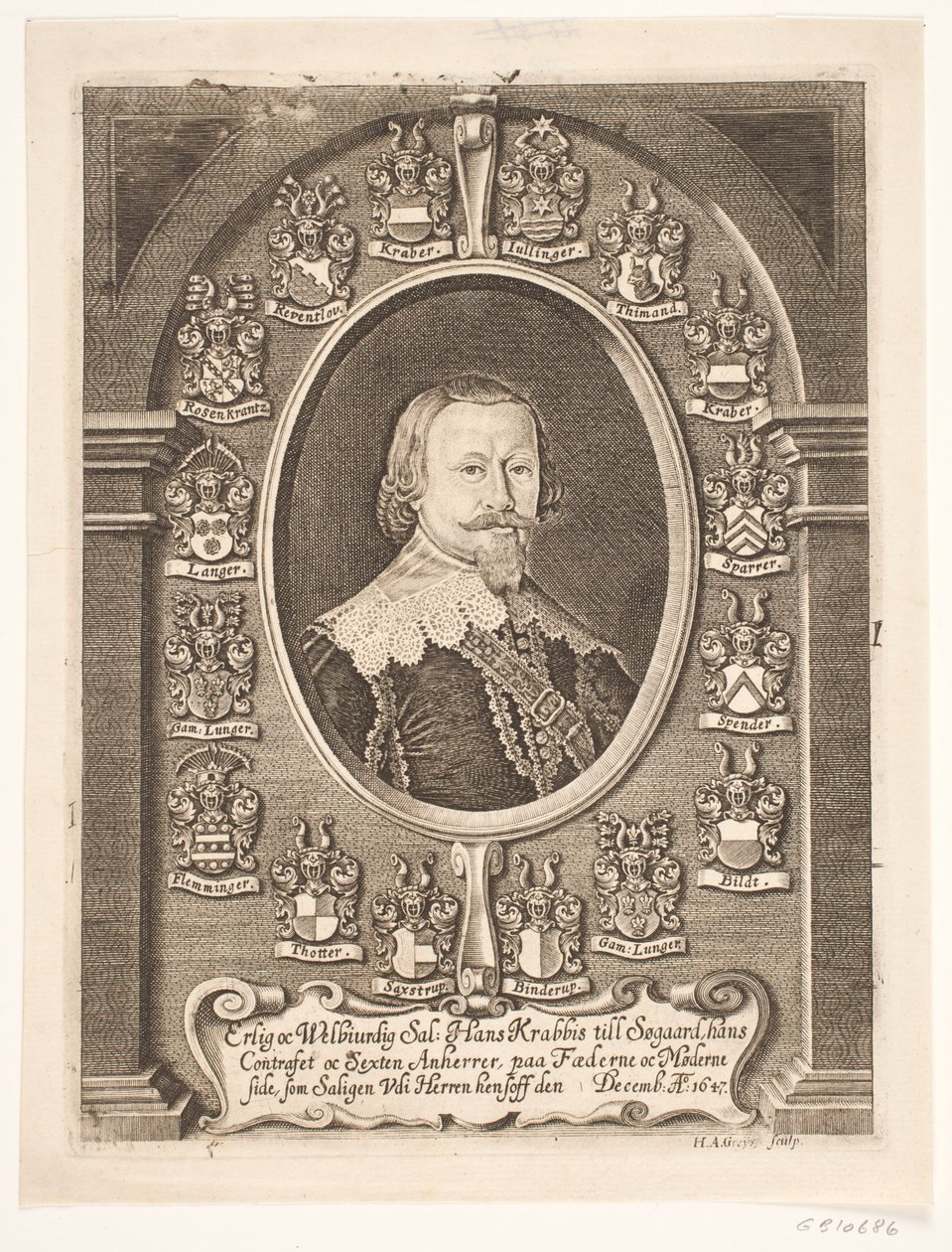 Hans Krabbe à Søgaard. D