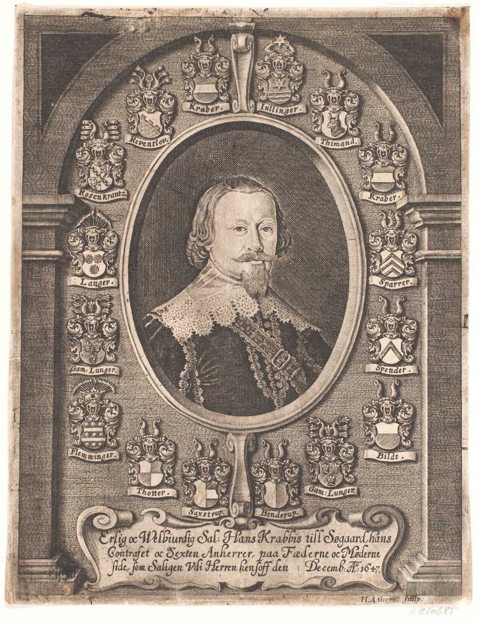 Hans Krabbe à Søgaard. D
