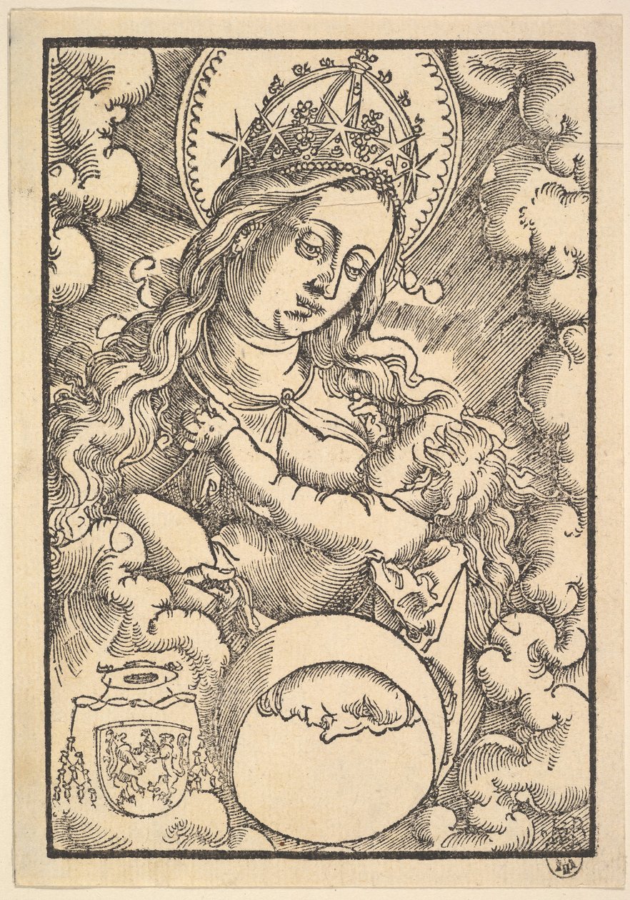 Madonna Lactans, de Enchiridon poeticum, 1515 - Hans Baldung