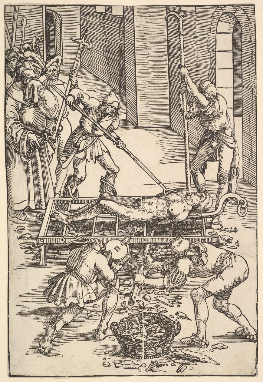 Martyr de Saint Laurent, vers 1505 - Hans Baldung