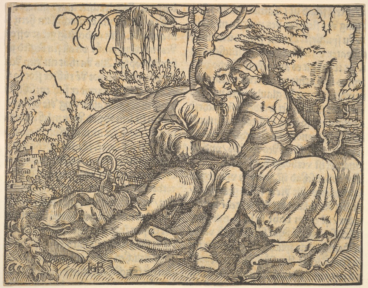 Le Sixième des Dix Commandements, de Die zehe gebot - Hans Baldung