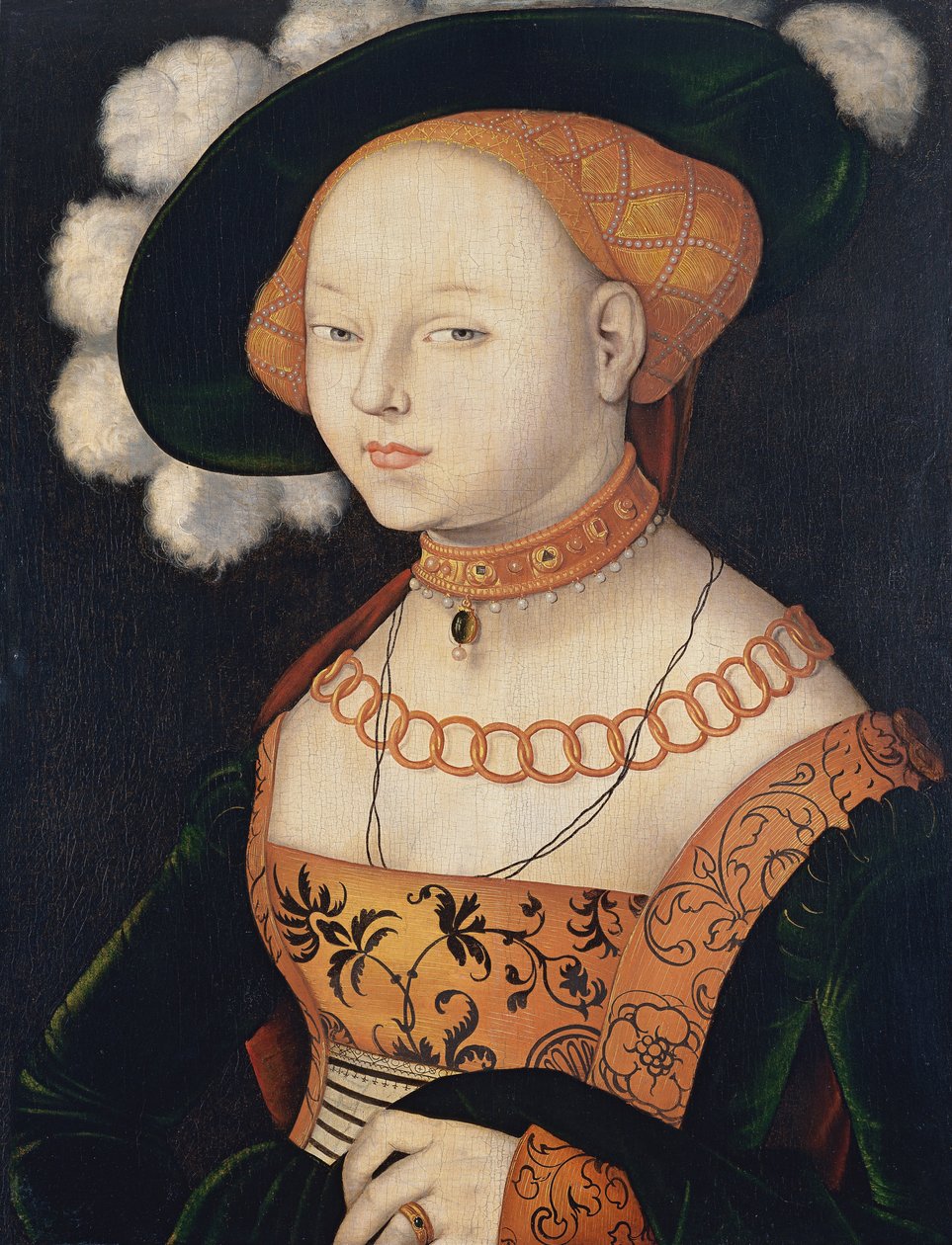 Allemand : Bildnis einer Dame Portrait of a Lady - Hans Baldung Grien