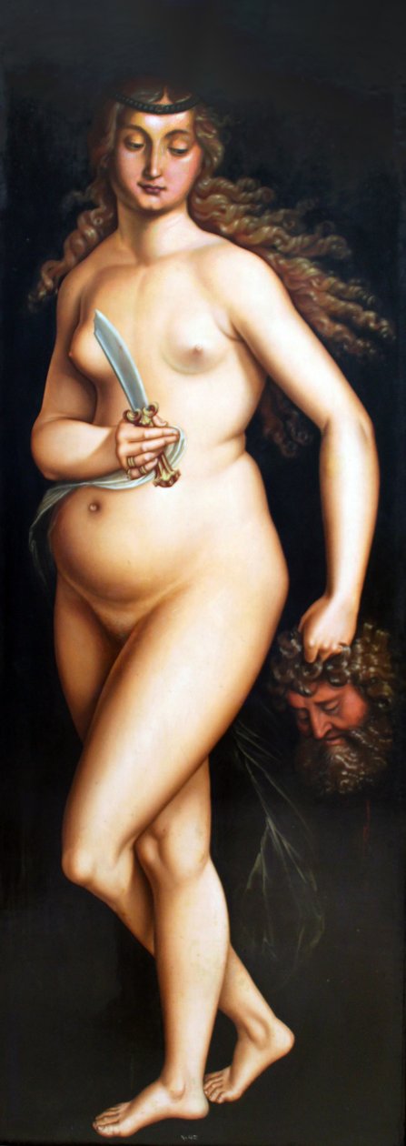 Allemand : Judith mit dem Haupt des Holofernes Judith avec la tête de Holophernes - Hans Baldung Grien