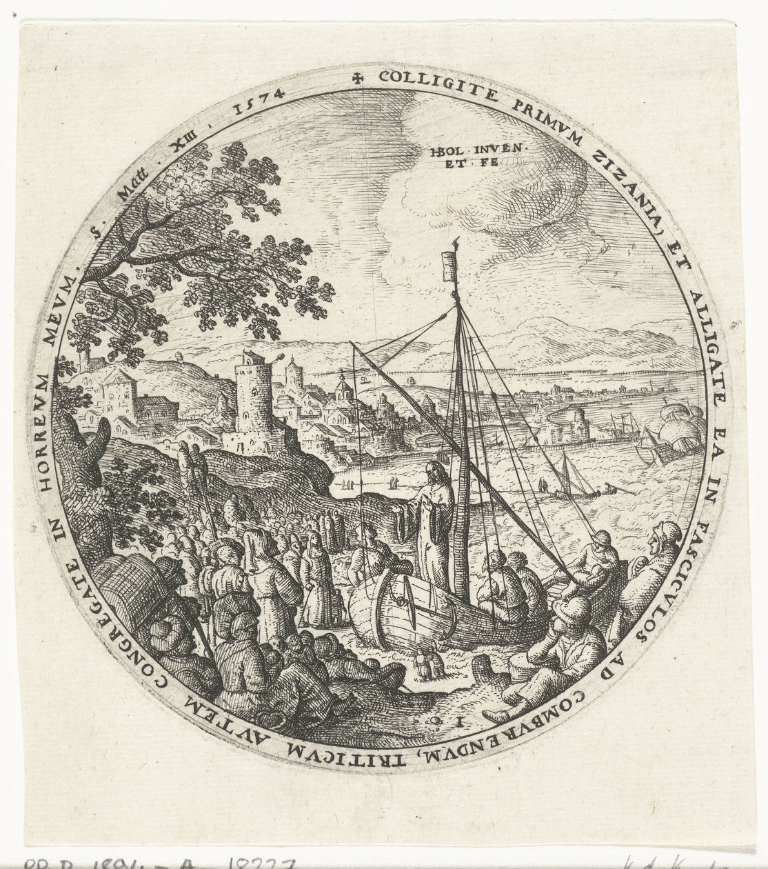 Christ prêchant au bord du lac (L