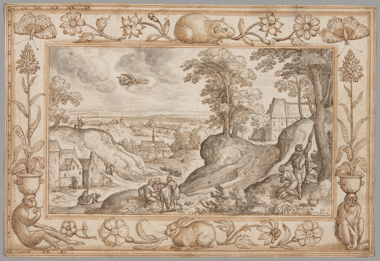 Paysage avec le sacrifice d