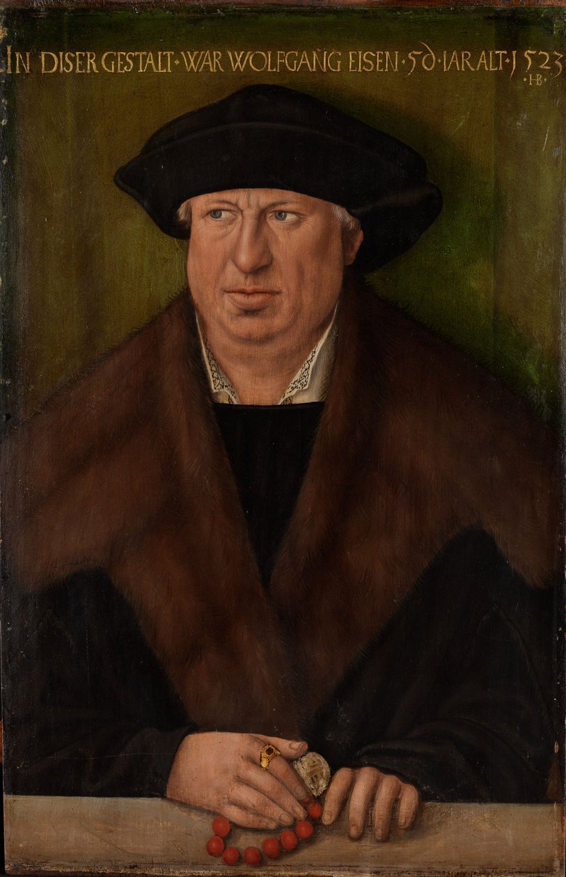 Portrait de Wolfgang Eisen - Hans Brosamer