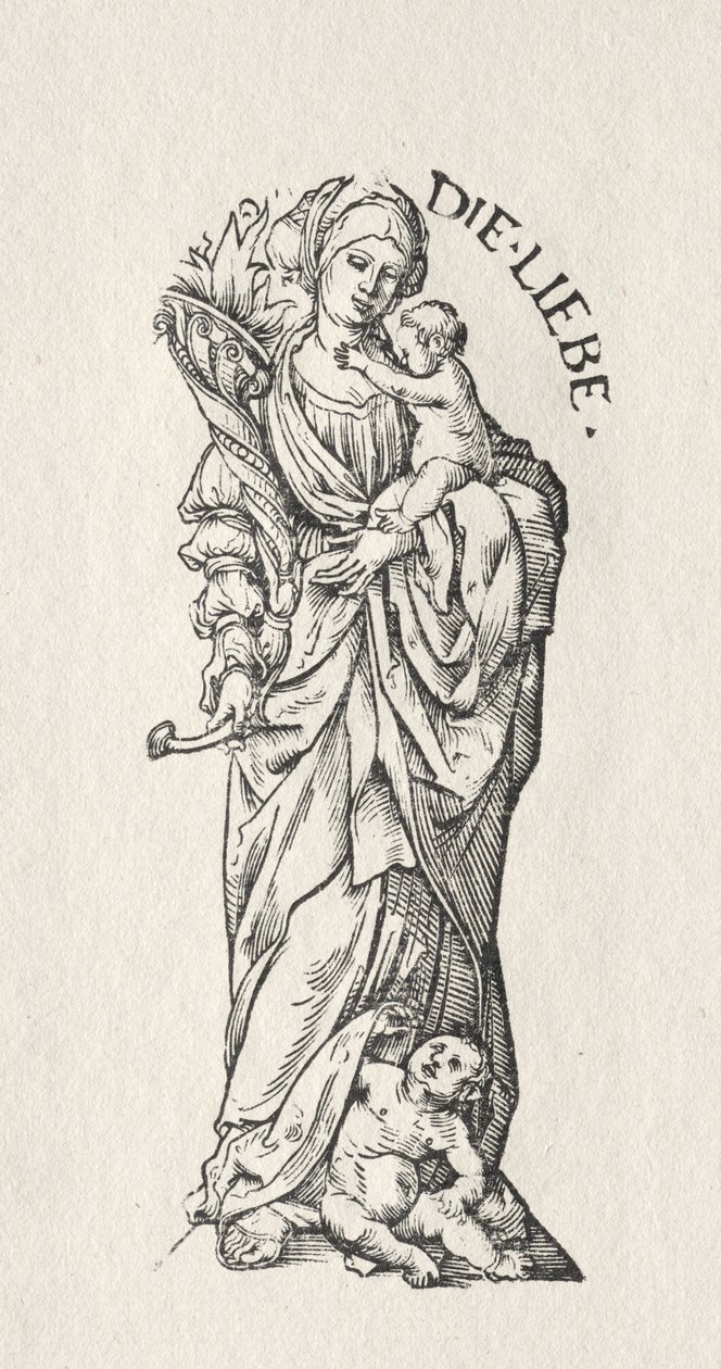 Les sept vertus : Amour - Hans Burgkmair