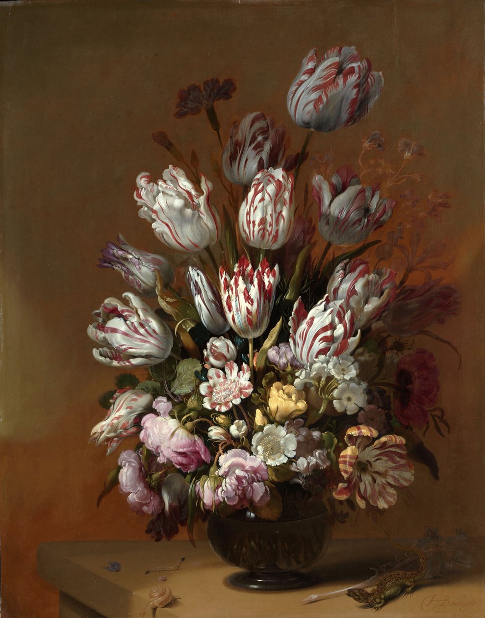 Nature morte avec des fleurs - Hans Gillisz. Bollongier