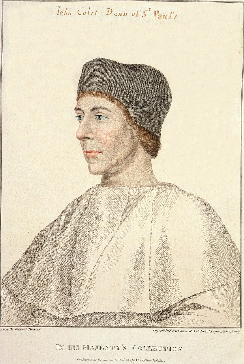 John Colet (c.1467-1519), Doyen de St. Paul