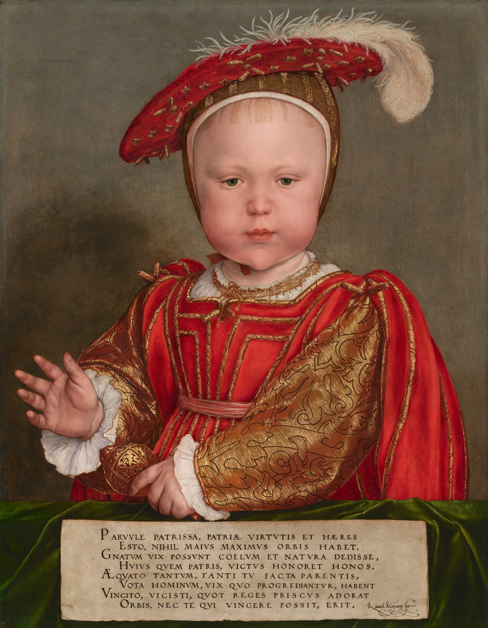 Édouard VI enfant - Hans Holbein the Younger