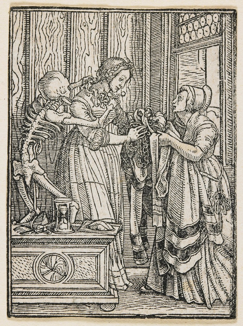 La comtesse de *La Danse macabre* (Lyon), 1538 - Hans Holbein the Younger
