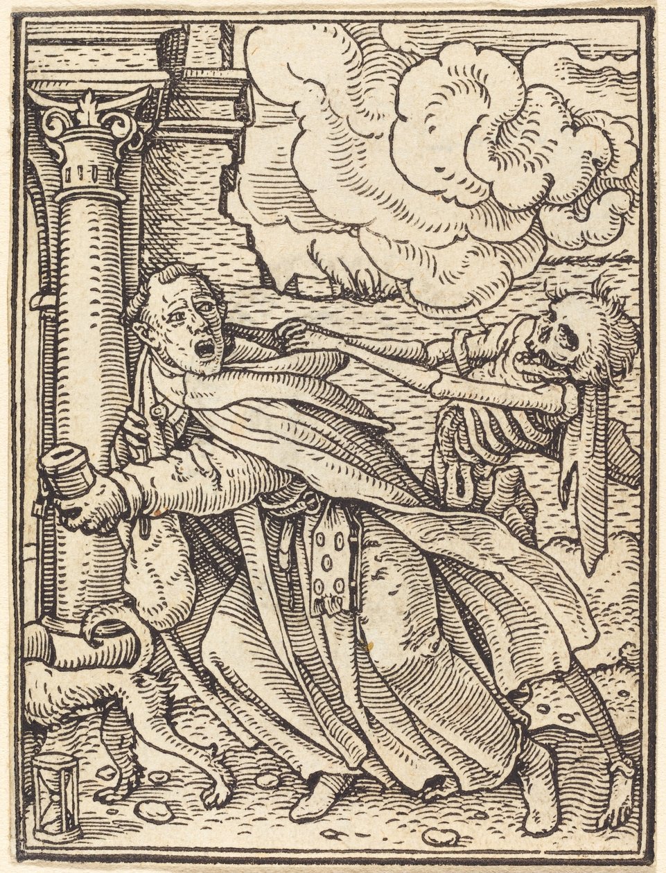 Le frère mendiant - Hans Holbein the Younger