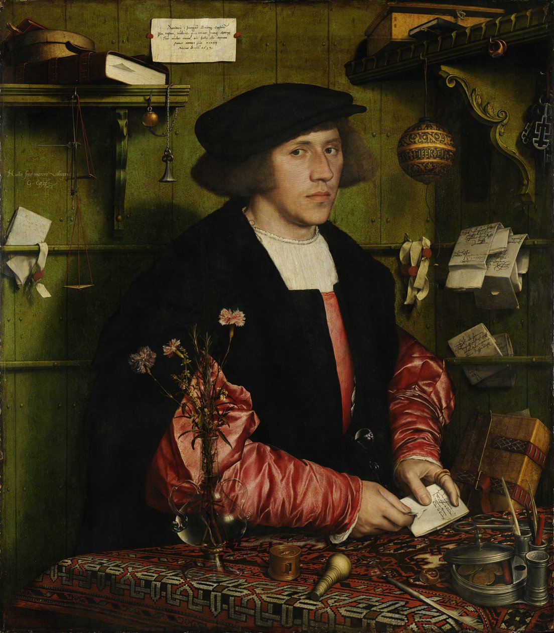 Le commerçant Georg Gisze - Hans Holbein the Younger
