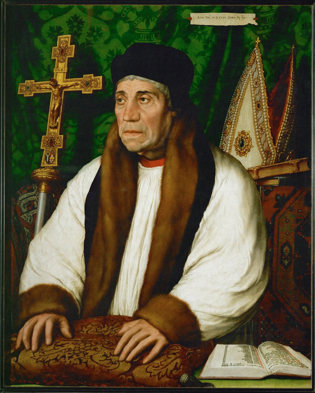 William Warham, archevêque de Canterbury ... - Hans Holbein the Younger