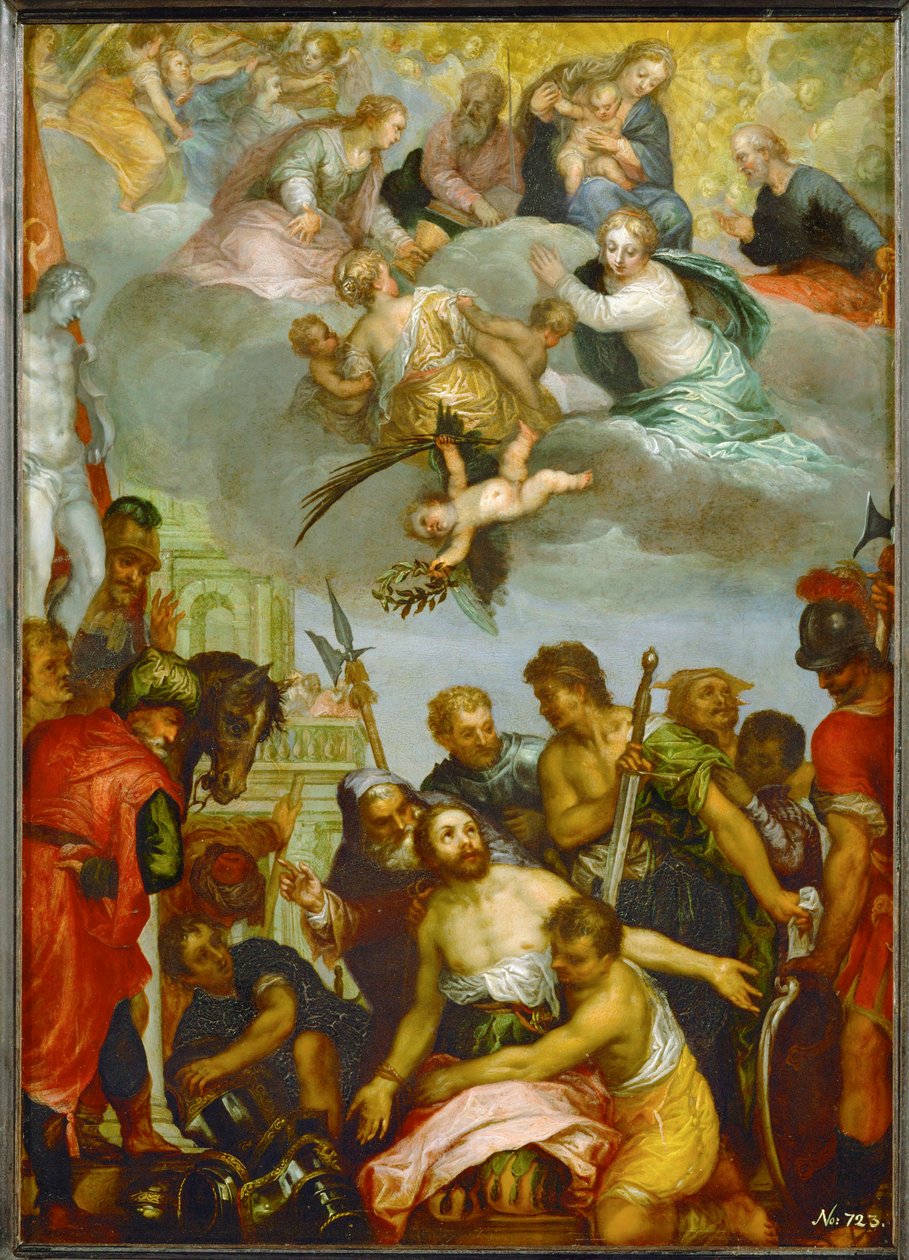 Martyre de saint Georges - Hans I or Johann Rottenhammer