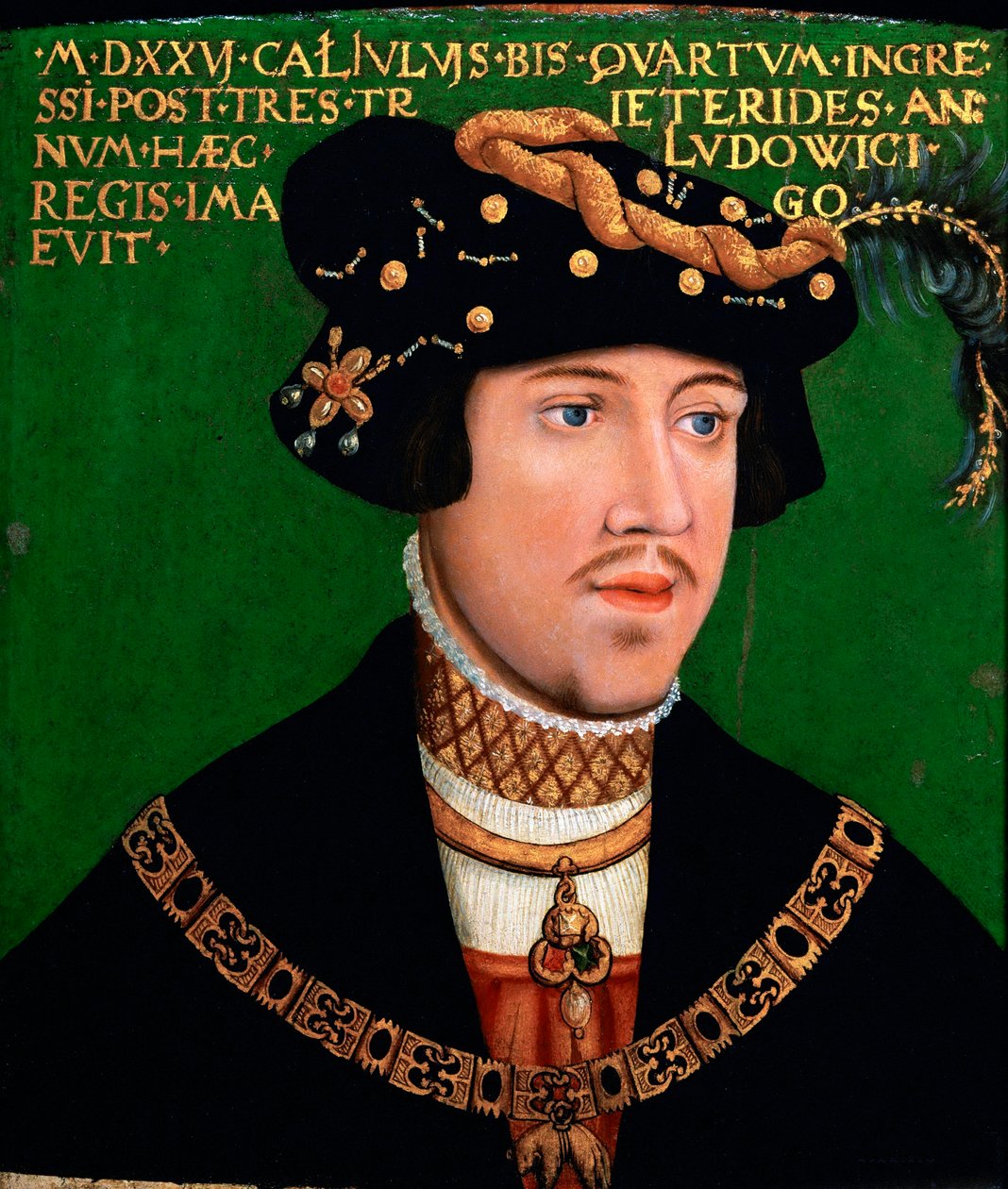 Roi Louis II de Hongrie, vers 1522 - Hans Krell