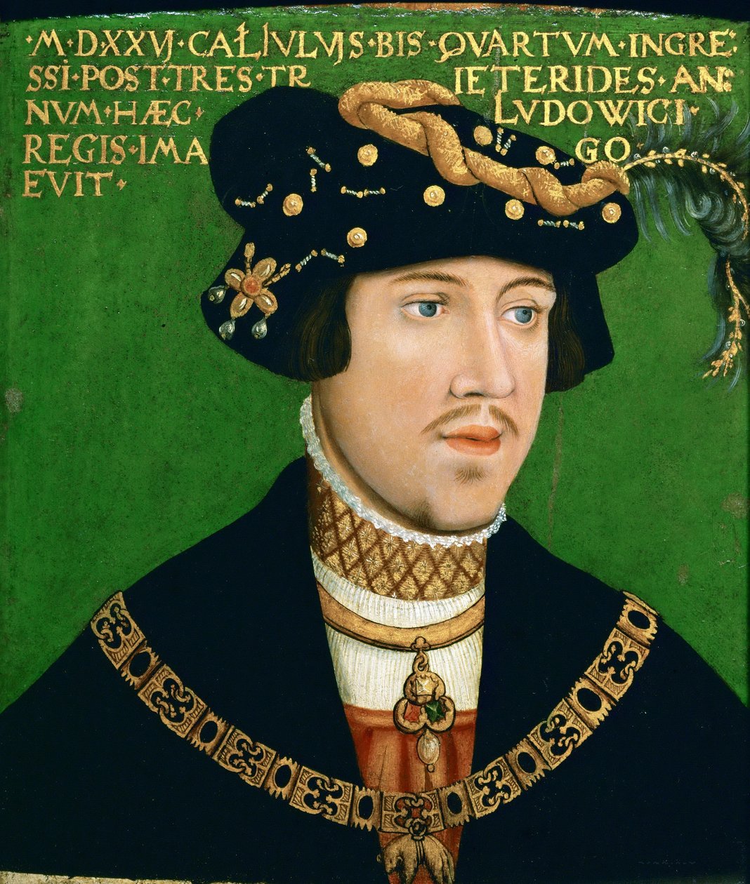 Portrait de Louis II, roi de Hongrie (1506-1526) - Hans Krell