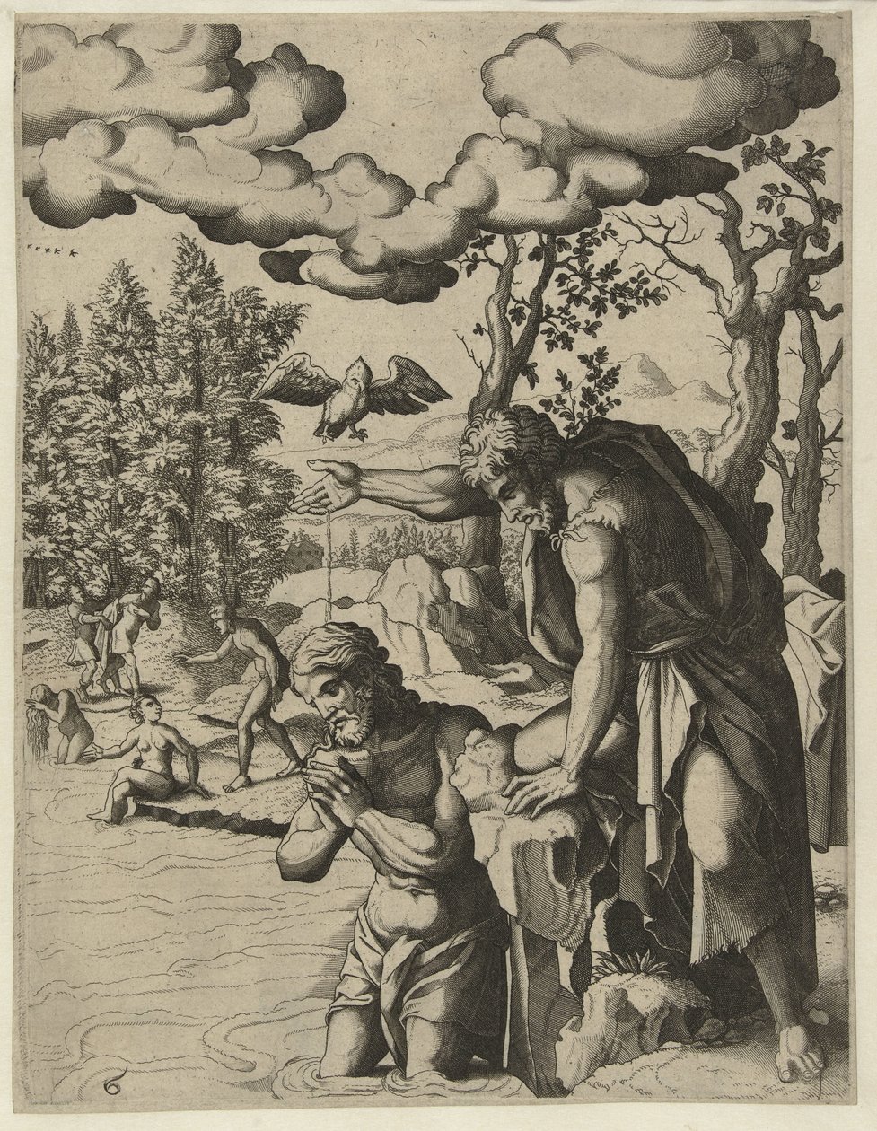 Baptême du Christ - Hans Liefrinck (I) (attributed to)