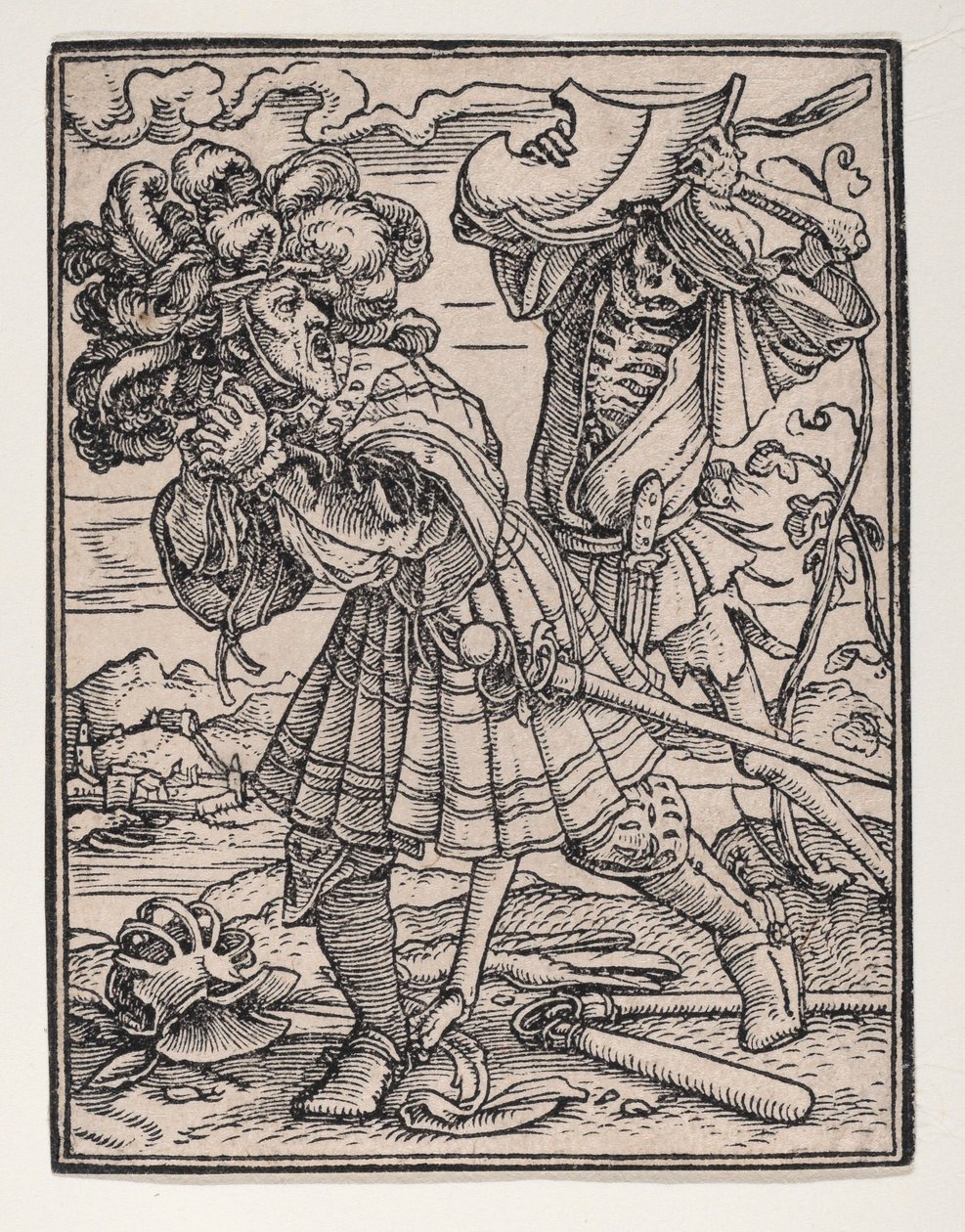 Le Comte, de La Danse de la Mort - Hans Lützelburger
